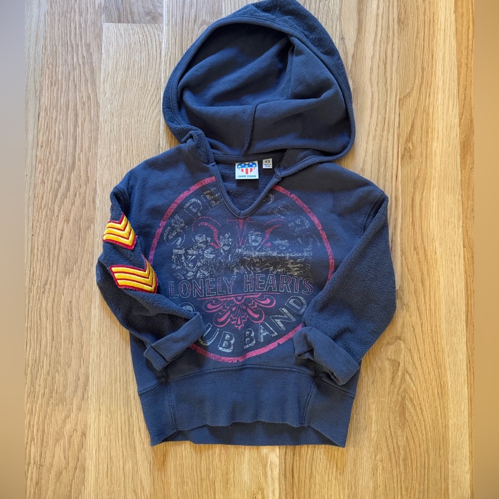 Junk food Girls Beatles Sweater size XS